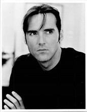 Michael Praed 8x10 inch photo in black sweater 1990's era