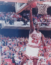 Michael Jordan Slam Dunk For The Chicago Bulls 8x10 Photograph