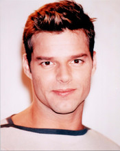 Ricky Martin smiling candid pose 8x10 inch press photo