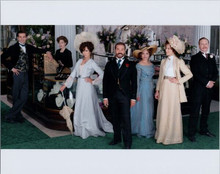 Mr Selfridge 2013 TV series Jeremy Piven poses in store with cast 8x10 photo