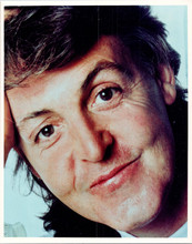 Paul McCartney close-up smiling late 1970's portrait 8x10 inch photo