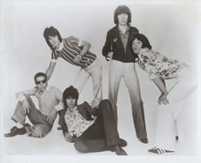 The Rolling Stones Charlie Keith Mick Bill & Ron 1970's era line-up 8x10 photo
