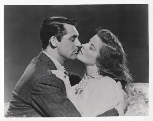 The Philadelphia Story Cary grant Katharine Hepburn romantic pose 8x10 ...