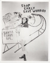 Unknown girl in Santa Claus helper outfit Santa Claus Spl. 8x10 inch photo