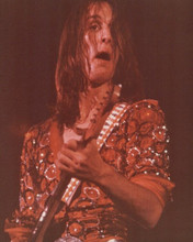 Todd Rundgren 1970's era 8x10 press photo on stage playing guitar