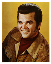 Conway Twitty vintage 1970's 8x10 inch photo smiling portrait