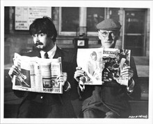 A Hard Day's Night Paul McCartney Wilford Brambell with magazine vintage 8x10