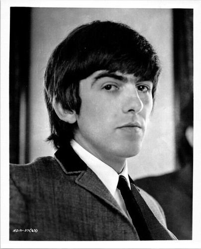 George Harrison vintage 8x10 inch photo portrait A Hard Day's Night ...