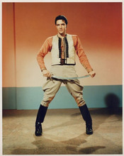 Elvis Presley vintage 8x10 inch photo holding sword Harem Holiday 8x10 photo