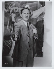 Spencer Tracy 1930's era portrait in three piece suit and hat 8x10 inch photo