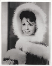 Annette Funicello wears fur trimmed hooded jacket Babes in Toyland 8x10 photo
