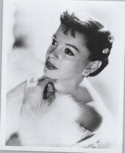 A Star is Born 1954 8x10 inch photo Judy Garland portrait in white fur