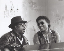 Hail Hail Rock and Roll 1987 Bo Diddley Little Richard croon together 8x10 photo