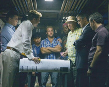Ocean's Thirteen Planning the Heist Movie Scene Full Cast 8x10 Photograph