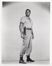 Johnny Weissmuller full body pose in safari outfit as Jungle Jim 8x10 inch photo