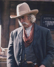 Sam Elliott in western outfit with long white hair 8x10 inch photo