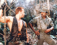 Predator 1987 Arnold Schwarzenegger as Dutch Carl Weathers as Dillon 8x10 photo