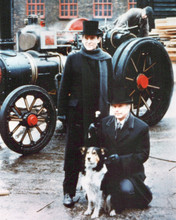 Adventures of Sherlock Holmes Jeremy Brett Edward Hardwicke and dog 8x10 photo