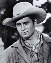 Clint Walker portrait in hat Cheyenne western TV series 8x10 inch photo