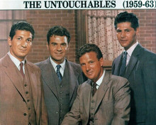 The Untouchables 1959 TV cast Stack Georgiade Picerni Fernandez 8x10 photo