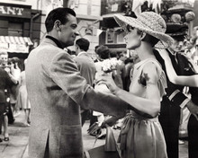 Paris When it Sizzles 8x10 photo William Holden Audrey Hepburn dance together
