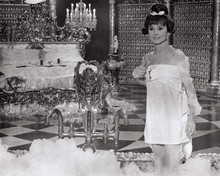 Paris When it Sizzles 8x10 photo Audrey Hepburn in suds filled bath with towel