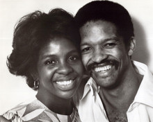 Pipe Dreams 1976 movie Gladys Knight & Barry Hankerson smiling 8x10 inch photo