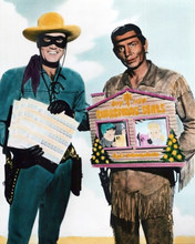 The Lone Ranger Clayton Moore Jay Silverheels Christmas Seals message 8x10 photo