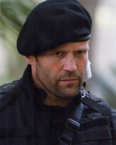 Jason Statham ready for action in military outfit The Expendables 8x10 ...