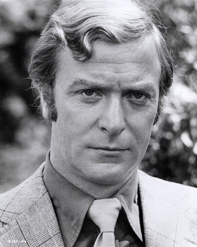 Michael Caine cool portrait in jacket & tie 1974 The Black Windmill ...