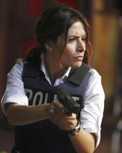 Sarah Shahi looking determined pointing gun The Rookie TV series 8x10 photo