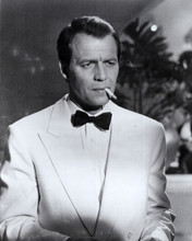 David Soul in white tux smoking cigarette 1983 TV series Casablanca 8x10 photo