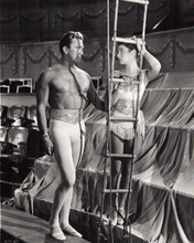 Story of Three Loves 1953 Kirk Douglas beefcake Pier Angeli trapeze 8x10 photo