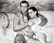 Thunderball Sean Connery & Claudine Auger in finale scene in raft 8x10 photo