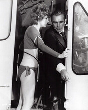 Diamonds Are Forever Jill St. John helps Sean Connery in scene 8x10 inch photo