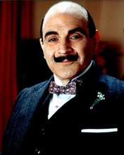 David Suchet portrait as Agatha Christie's Poirot classic TV series 8x10 photo