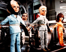 Thunderbirds cult TV Lady Penelope Parker Jeff Tracy Tintin tethered 8x10 photo