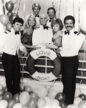 The Love Boat Captain Stubing & his crew ready to welcome you aboard 8x10 photo