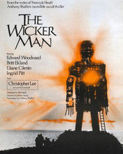 The Wicker Man 1973 classic movie poster artwork 8x10 inch photo