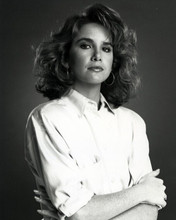 Melissa Gilbert studio portrait in white shirt 1990's era 8x10 inch photo