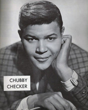 Chubby Checker singer The Twist 1950's portrait 8x10 inch photo