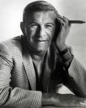 George Burns classic 1960's portrait with his trademark cigar 8x10 inch photo