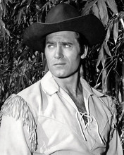 Clint Walker portrait as western TV hero Cheyenne 8x10 inch photo