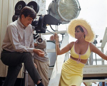 Claudia Cardinale 1967 on set Don't Make Waves Alexander Mackendrick 8x10 photo
