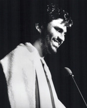 Andrea Bocelli 1997 in concert smiling on stage 8x10 inch photo