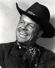 Dan Duryea western star 1954 Ride Clear of Diablo smiling portrait 8x10 photo