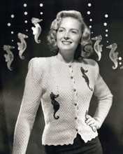 Donna Reed 1947 classic in seahorse sweater Green Dolphin Street 8x10 photo