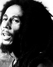 Bob Marley legendary reggae star portrait 8x10 inch real photo
