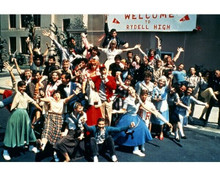 Grease great pose of Rydell High classmates 8x10 inch real photo