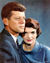 John F. Kennedy Jacqueline Kennedy 8x10 real Photo